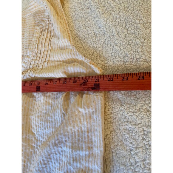 New Direction Blouse Plus Size XL Curvy Woman’s Top Striped Sleeveless Summer - Picture 9 of 10